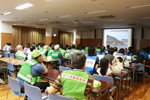 熊本地震の実体験の声を交えた講演会