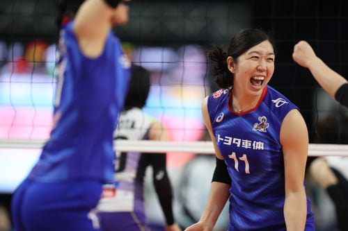 女子バレーボール部Queenseis　荒木絵里香選手