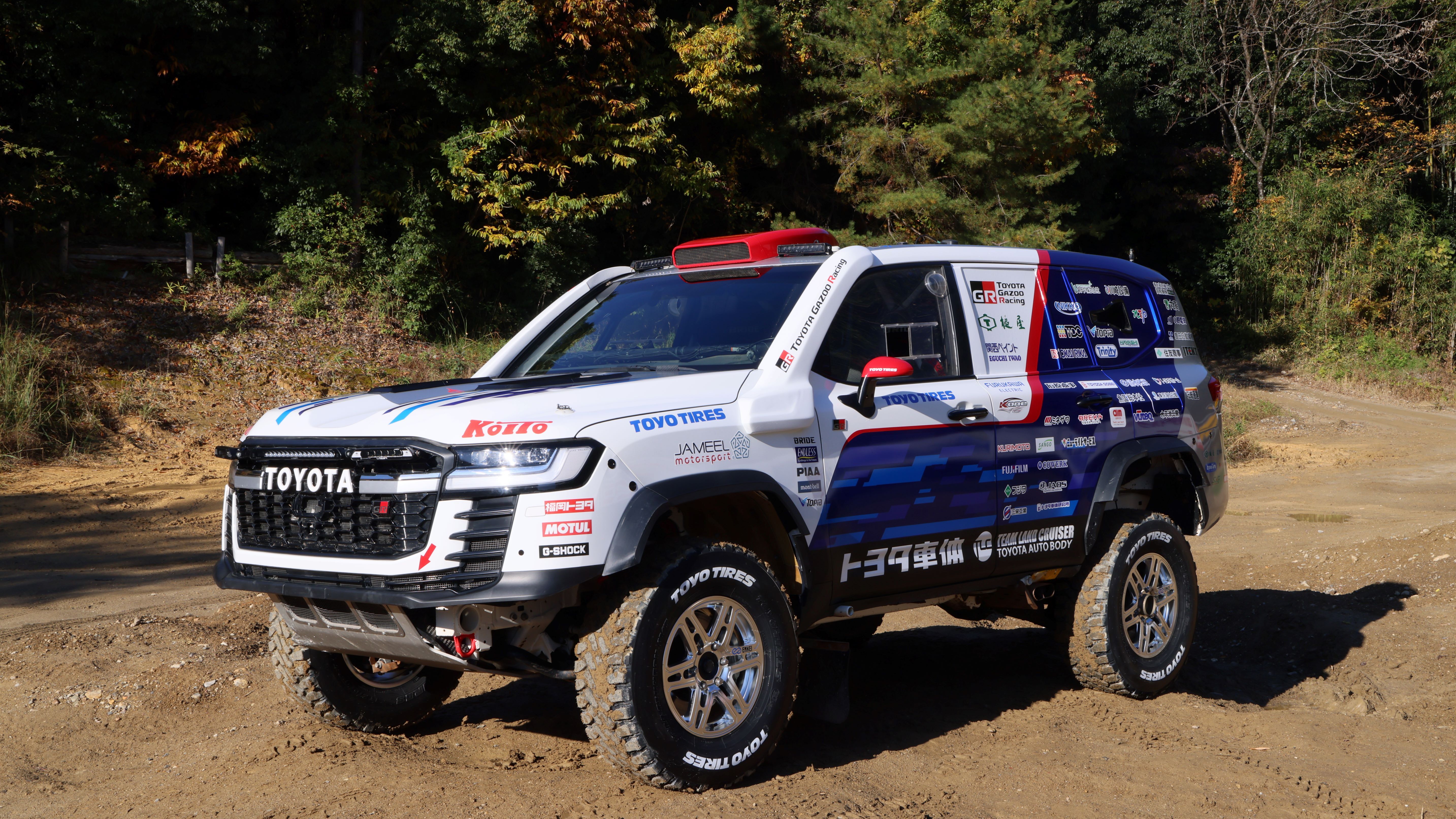 ダカールラリー2026」に参戦 ランドクルーザーでV13 に挑戦